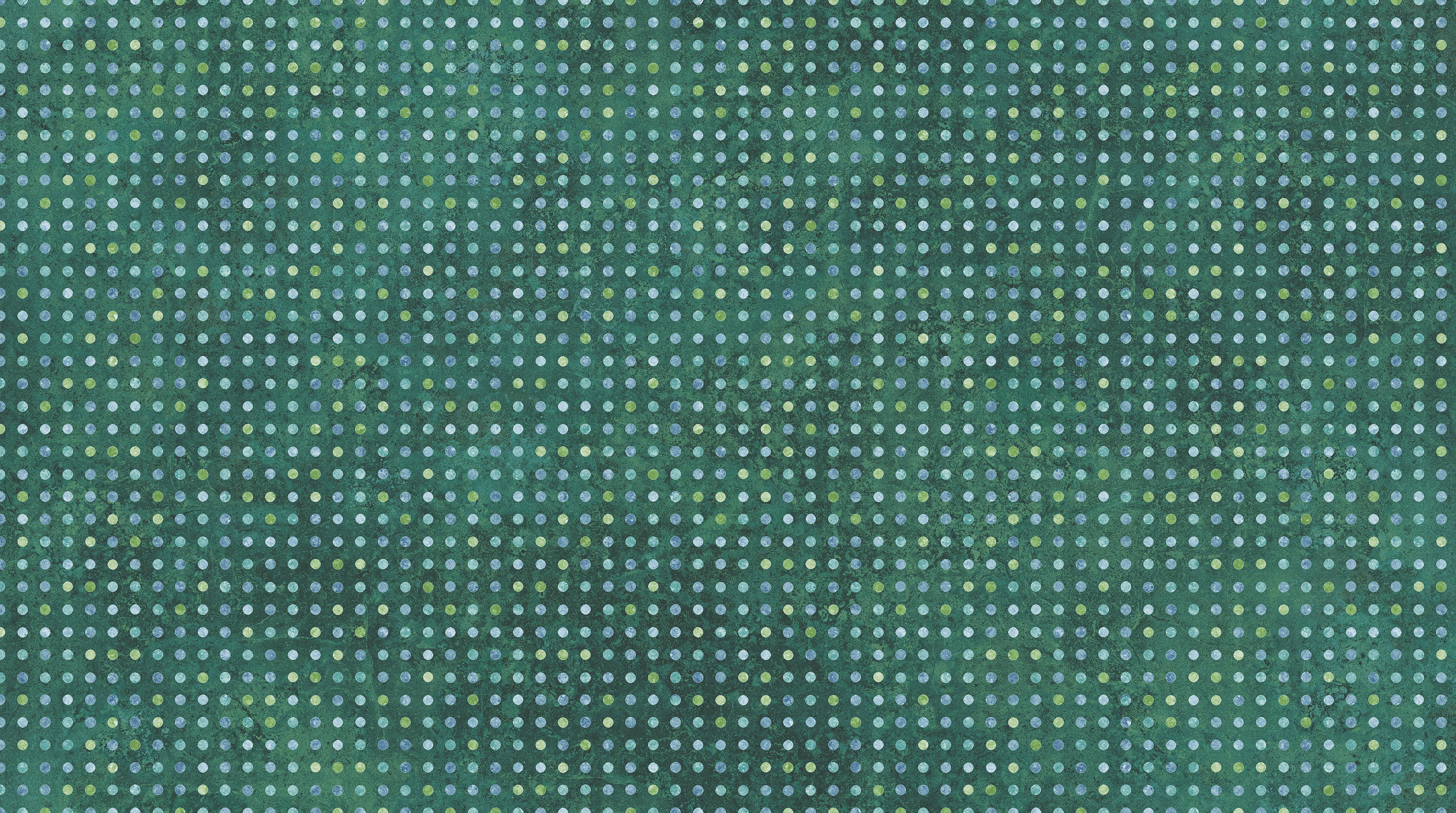 Synchronicity - Little Dots - Dk Teal Multi - 44" Wide - Northcott