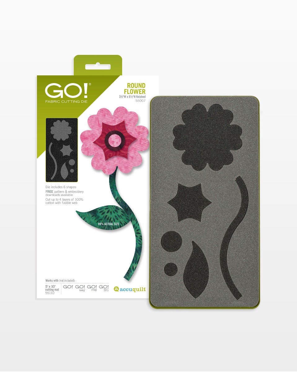 GO! Round Flower Die (#55007)