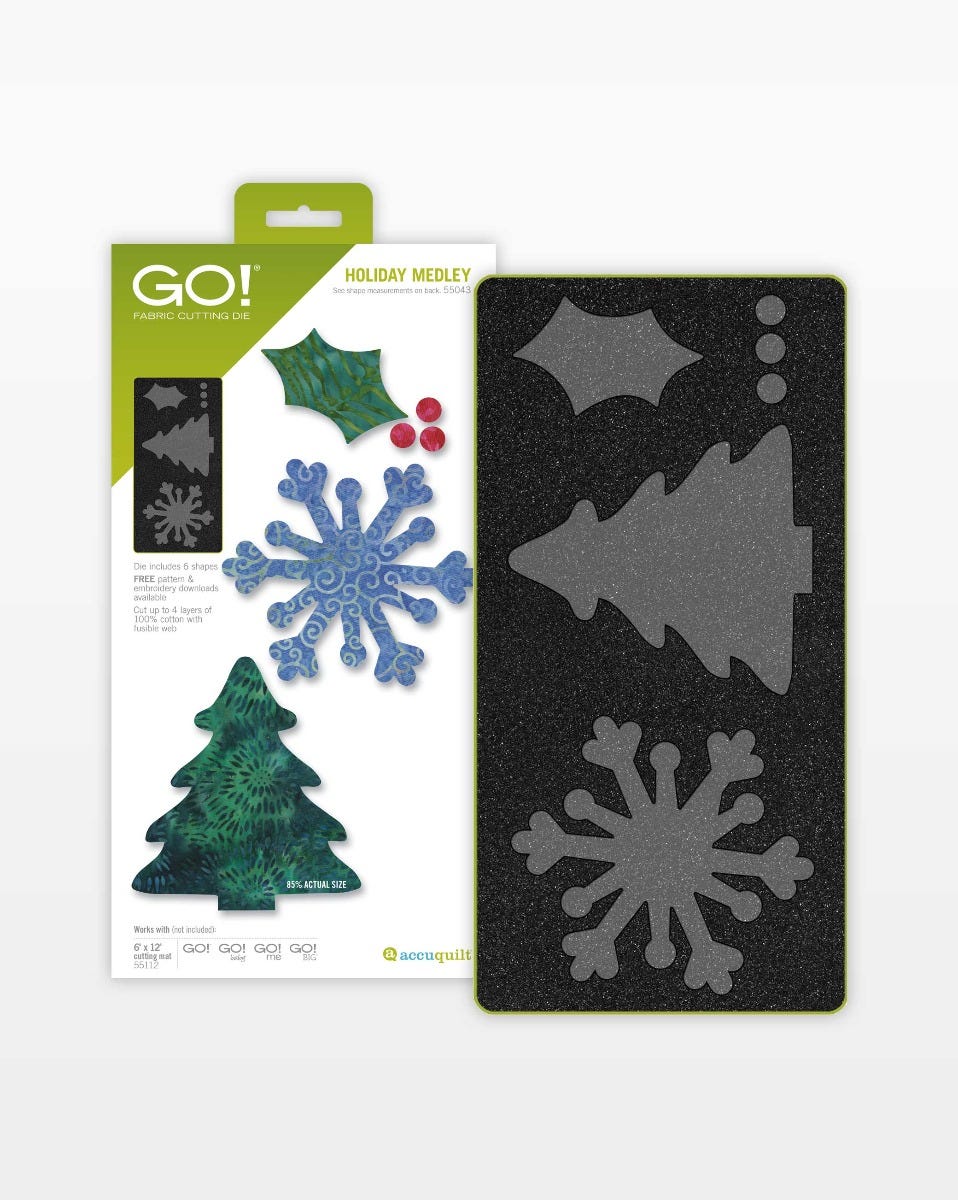 GO! Holiday Medley Die (#55043)