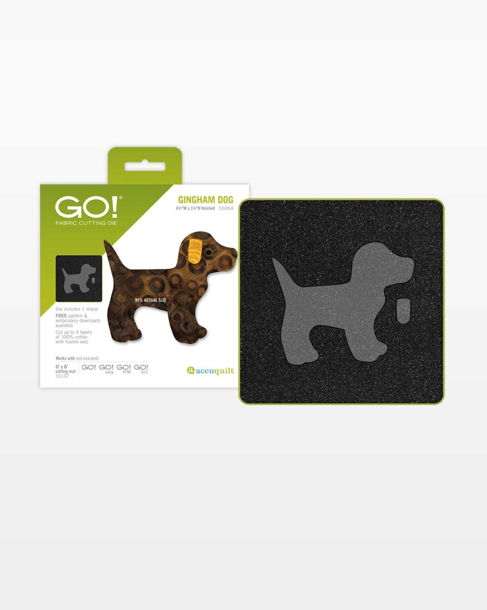 GO! Gingham Dog (#55064)