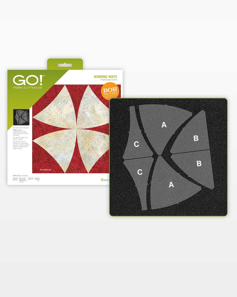 GO! Winding Ways - 8" Finished Die (#55069)