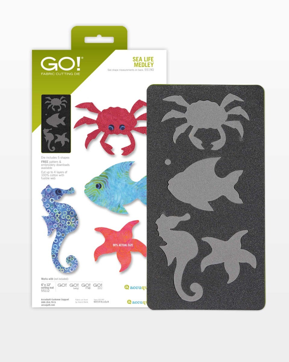GO! Sea Life Medley Die (#55190)