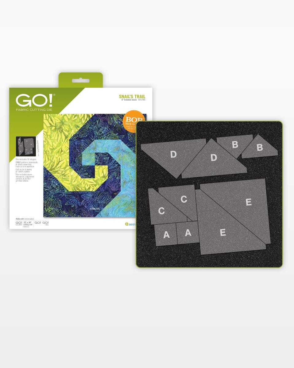 GO! Snail’s Trail - 8" Finished Die (#55196)