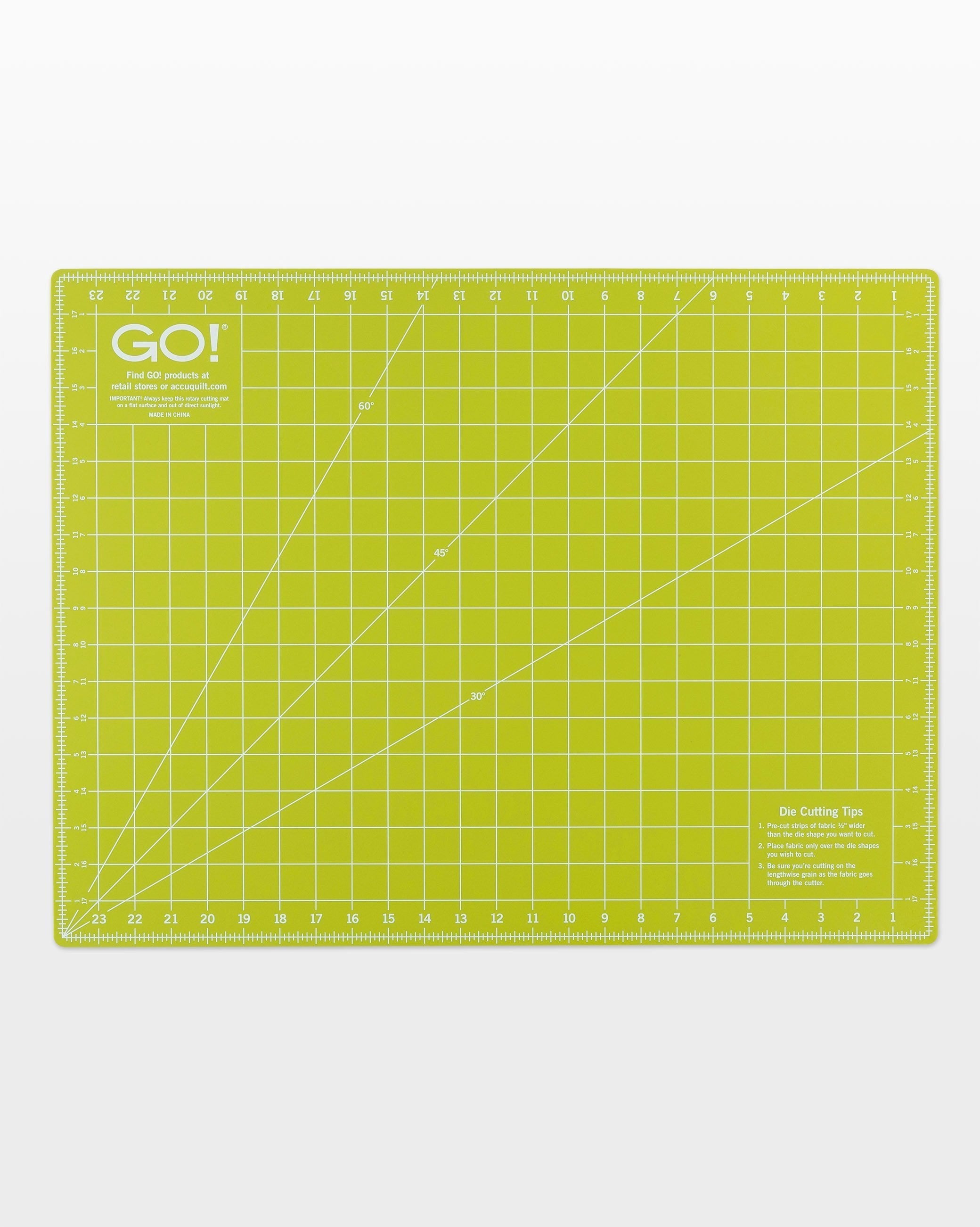 GO! Rotary Cutting Mat - 18" x 24" Double Sided (#55448)