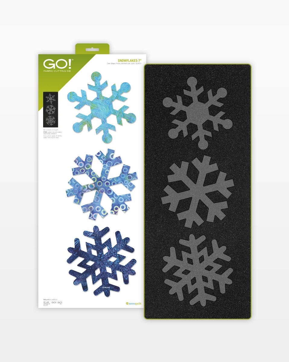 GO! Snowflakes - 7" Die (#55450)