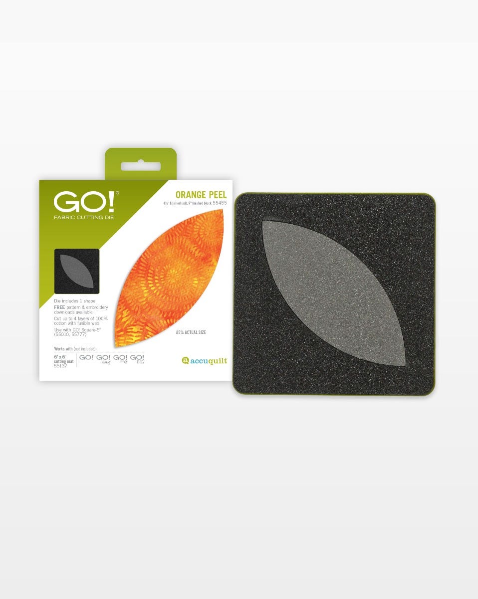 GO! Orange Peel - 4 1/2" Die (#55455)