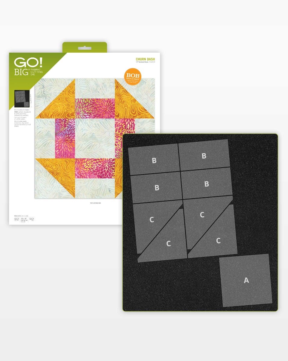 GO! Big Churn Dash - 12" Finished Die (#55459)