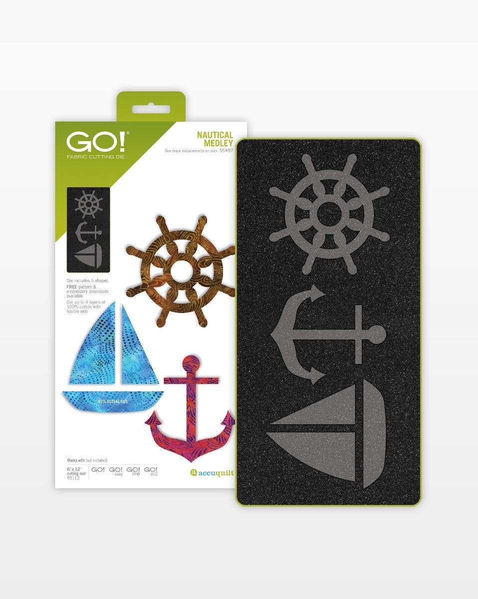 GO! Nautical Medley Die (#55497)