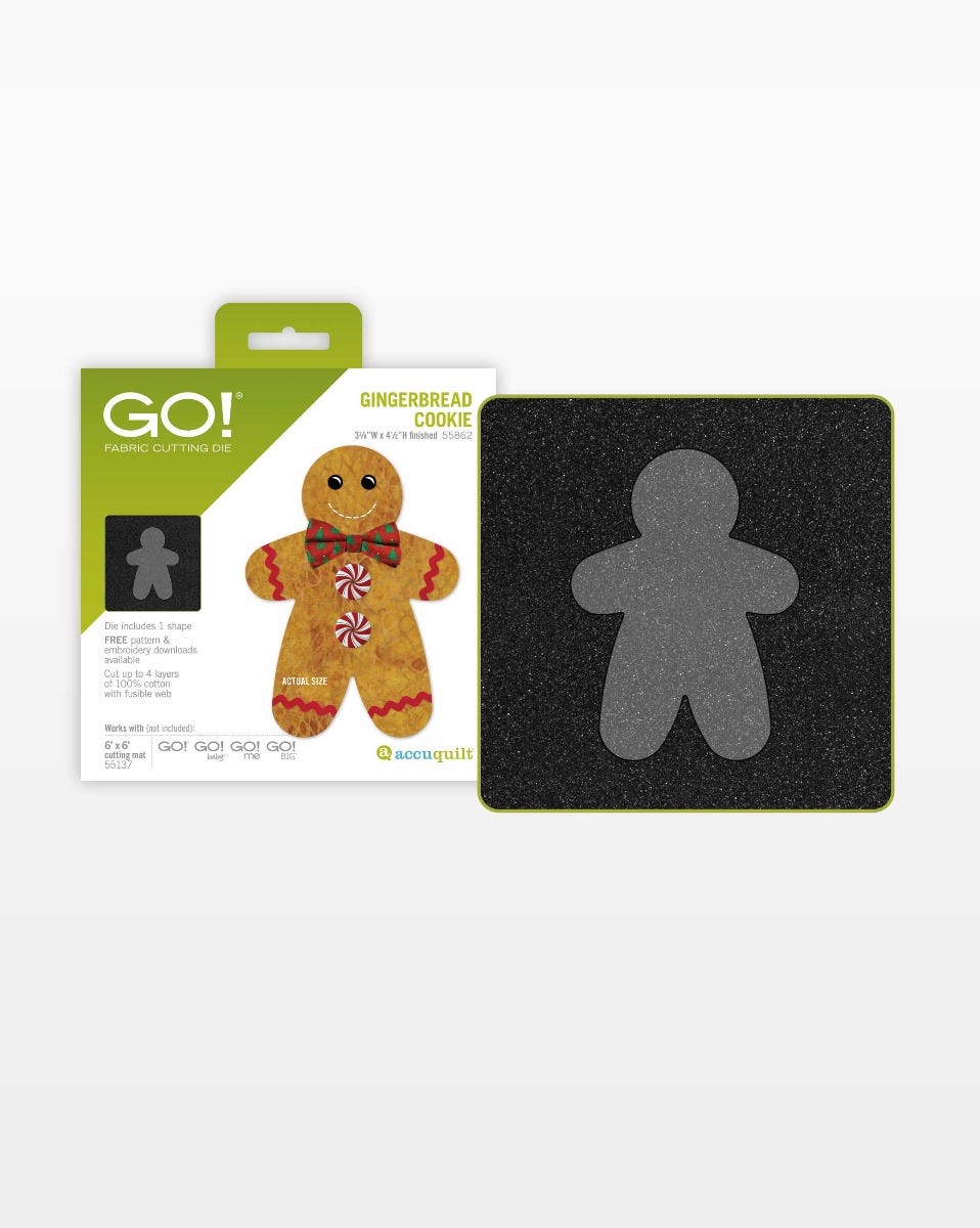 GO! Gingerbread Cookie Die (#55862)