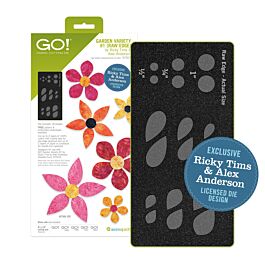 GO! Garden Variety #1 Die (Raw Edge) by Ricky Tims & Alex Anderson (#57009)