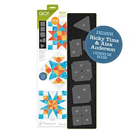 GO! Nine Patch Shape Set-9″ Finished Die by Ricky Tims & Alex Anderson (#57011)