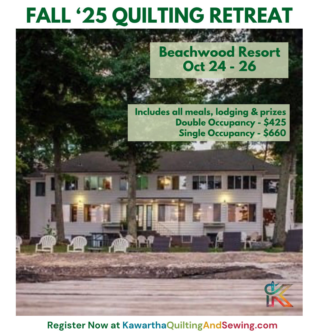 Fall Quilting Retreat - Beachwood Resort - Double Occupancy