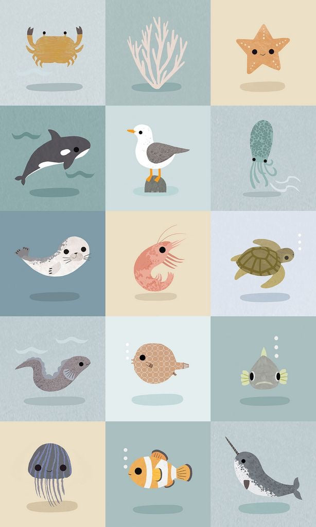 Beyond the Sea - Panel - 24" Wide - Dear Stella