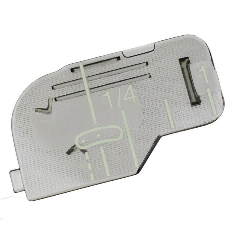 Bobbin Cover Plate With 1/4 Inch Markings - XF0750101 - Brother