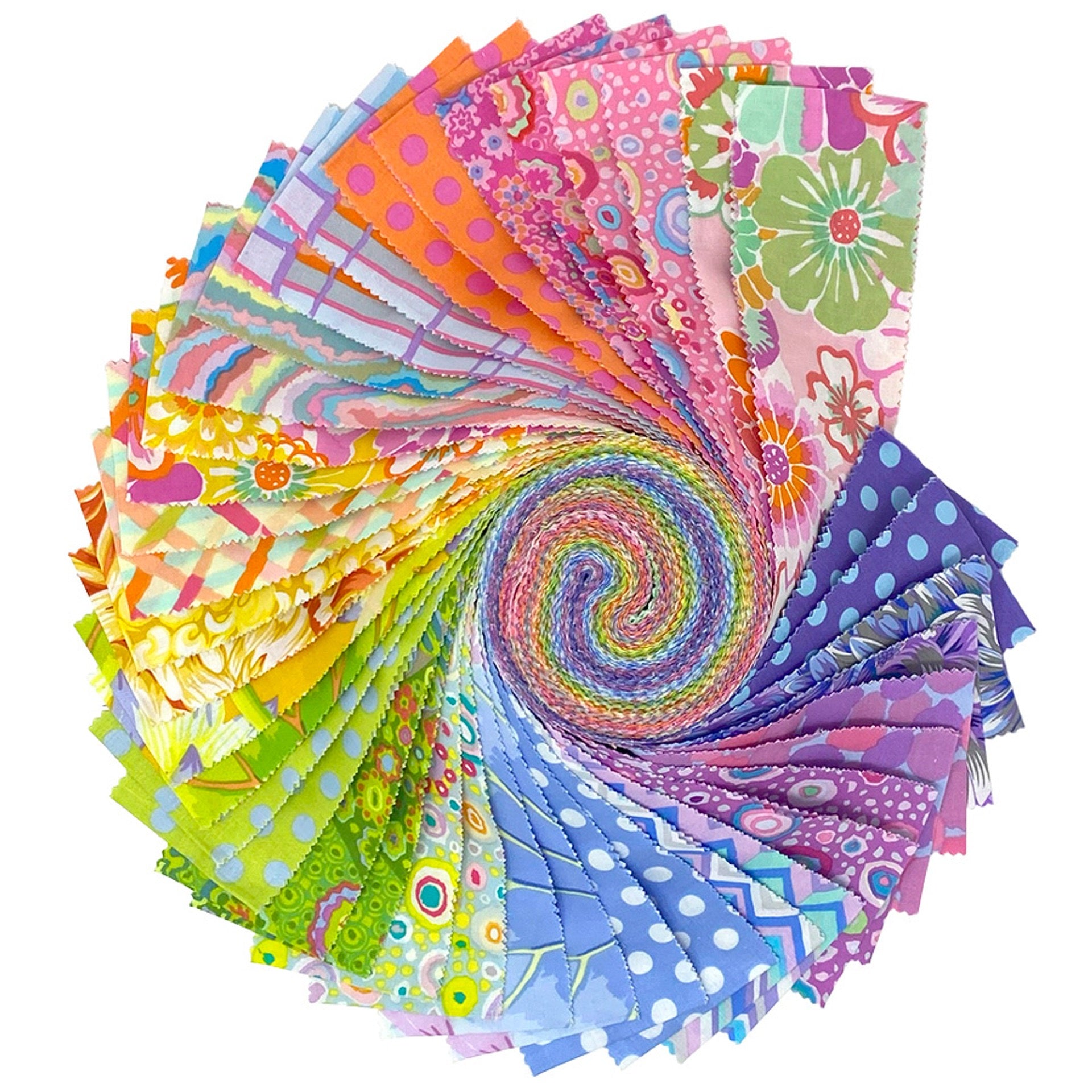 Classics Plus - Sorbet - Jelly Roll - 2 1/2" Strips - 40 Pieces - FreeSpirit