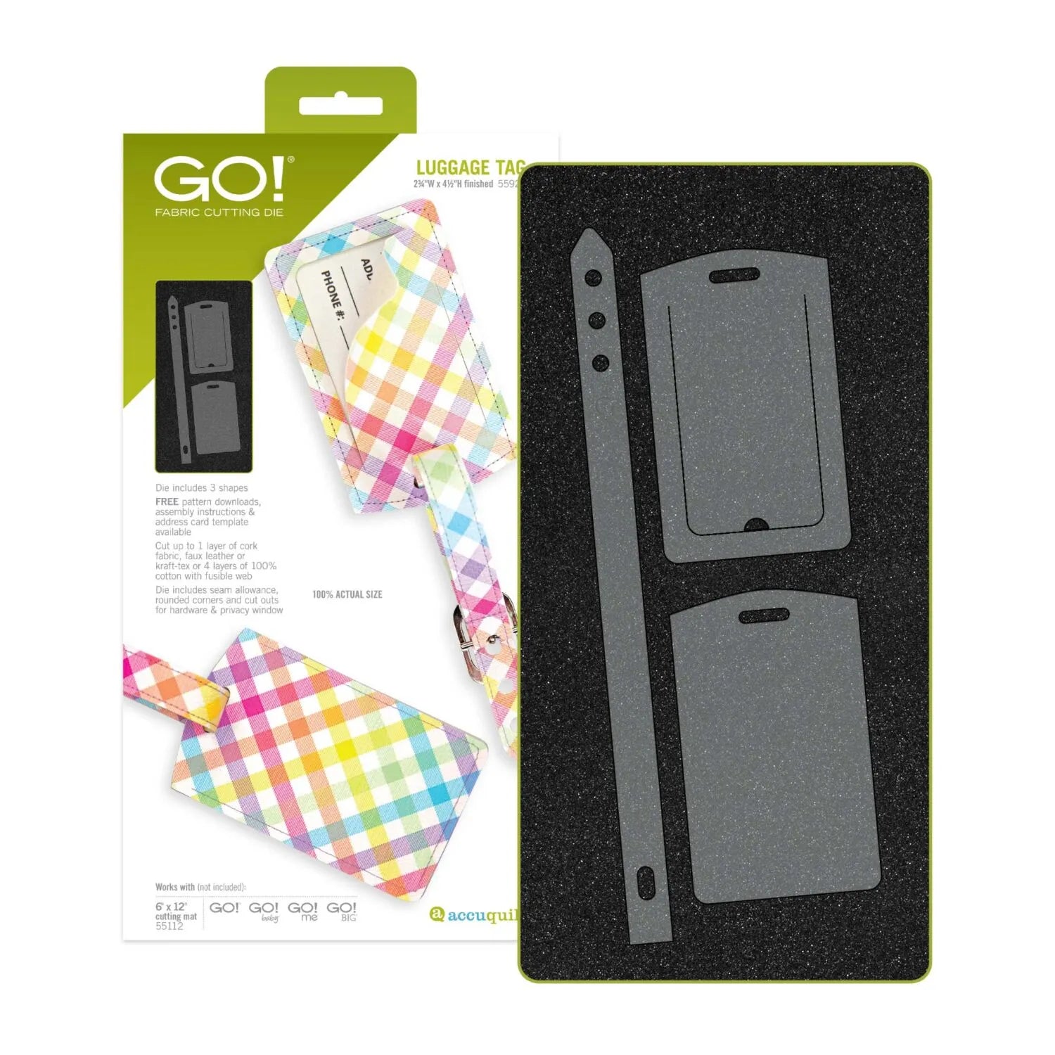 GO! Luggage Tag Die (#55922)