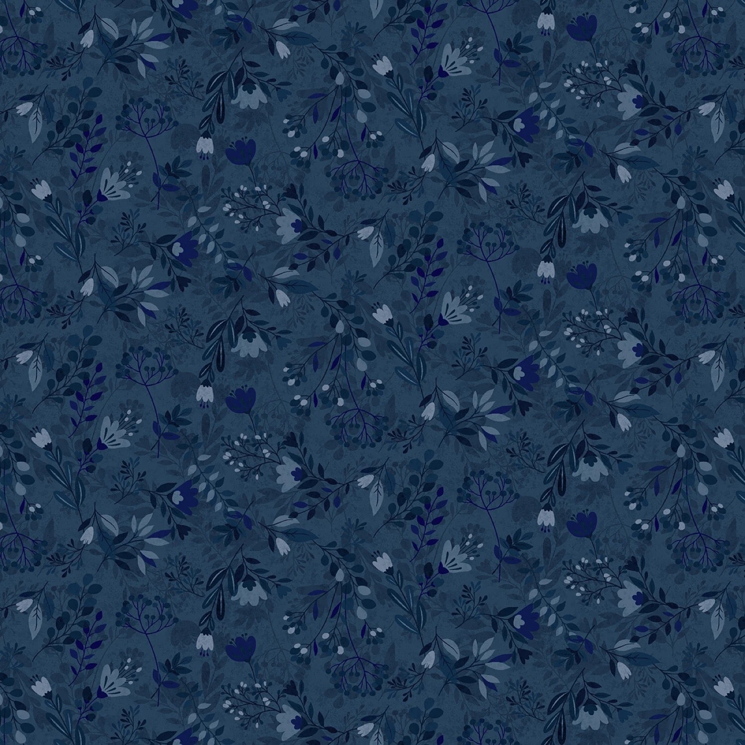 Meadow - Indigo - 108" Wide - Henry Glass