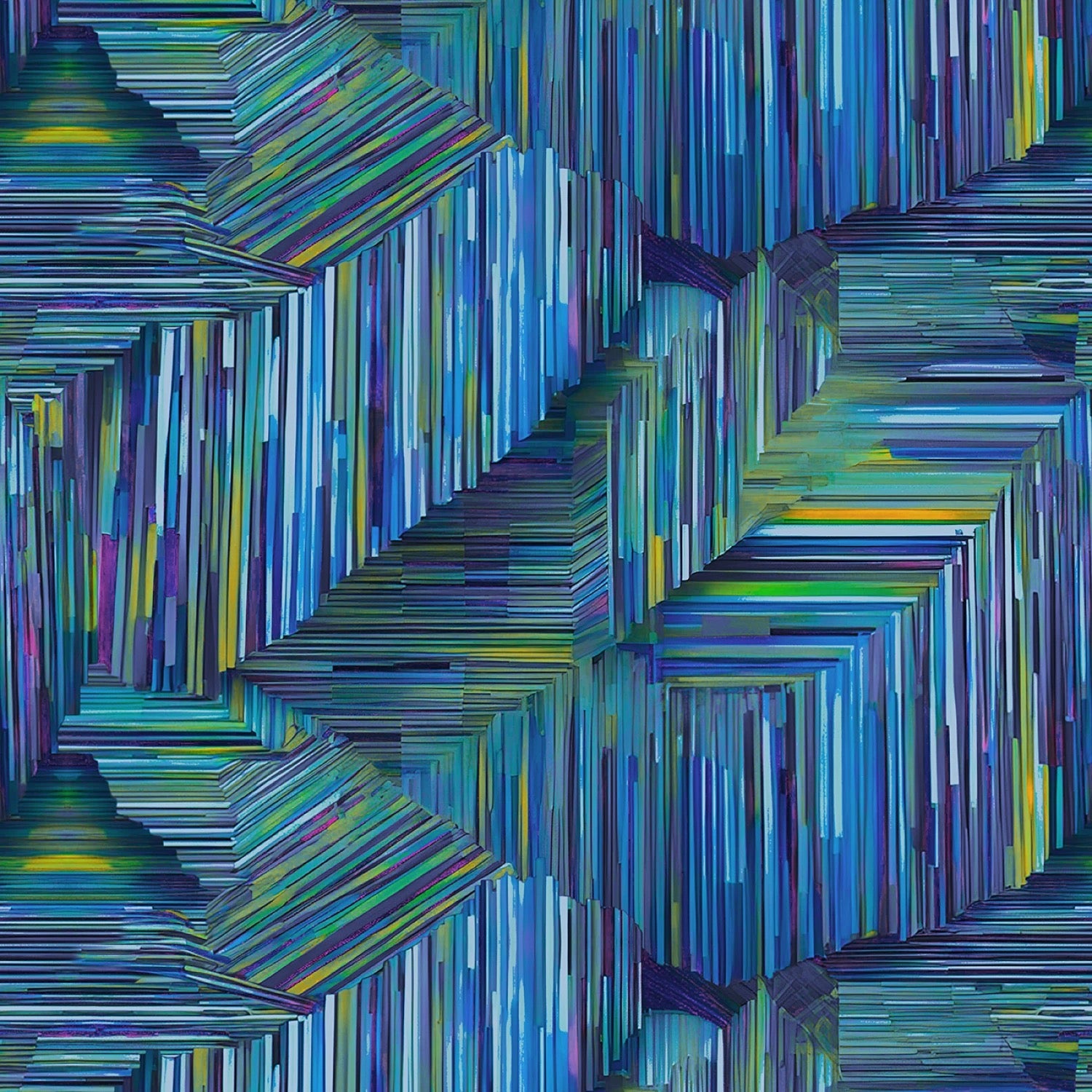 Line Art Geometric - Pacific - 118" Wide - Studio E