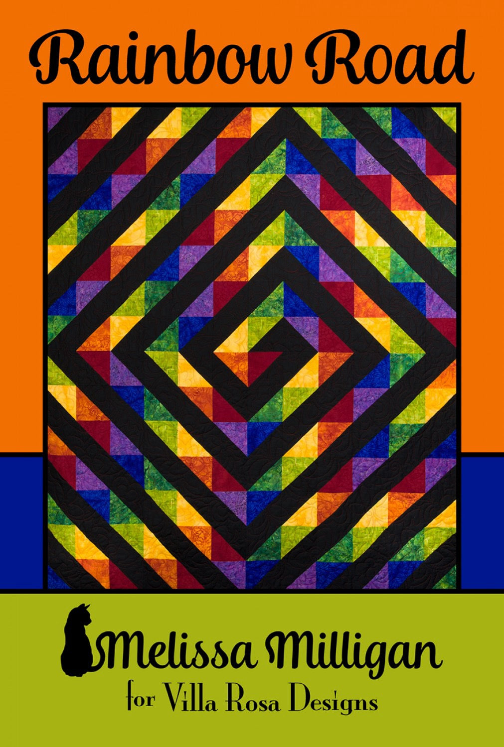 Rainbow Road - Quilt Pattern - Villa Rosa Designs