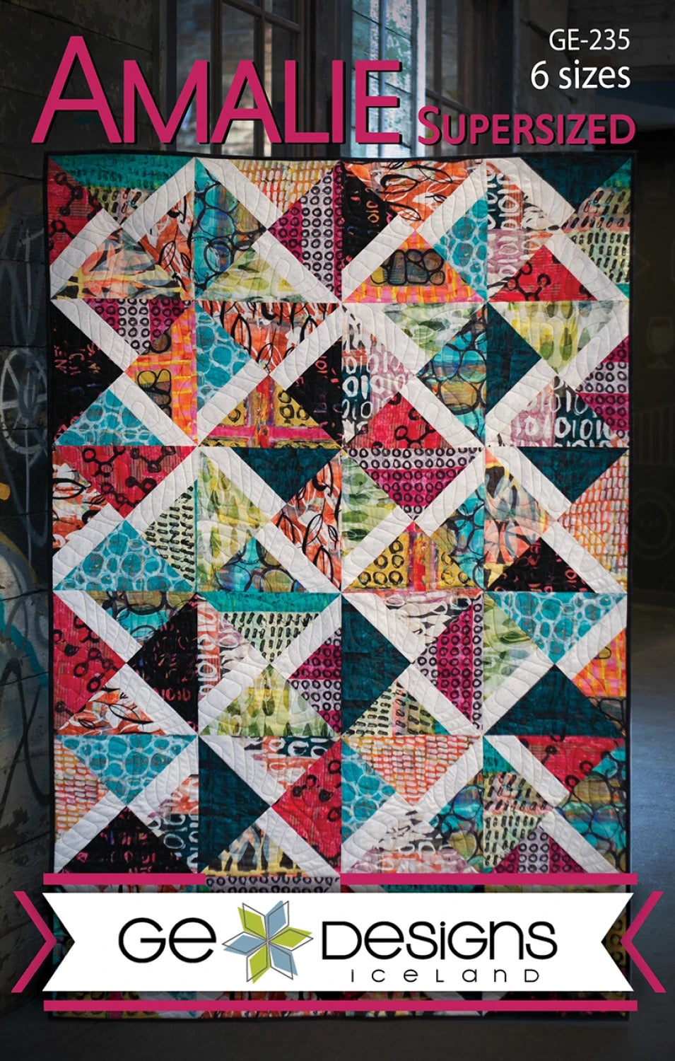 Amalie Supersized - Quilt Pattern - G. E. Designs