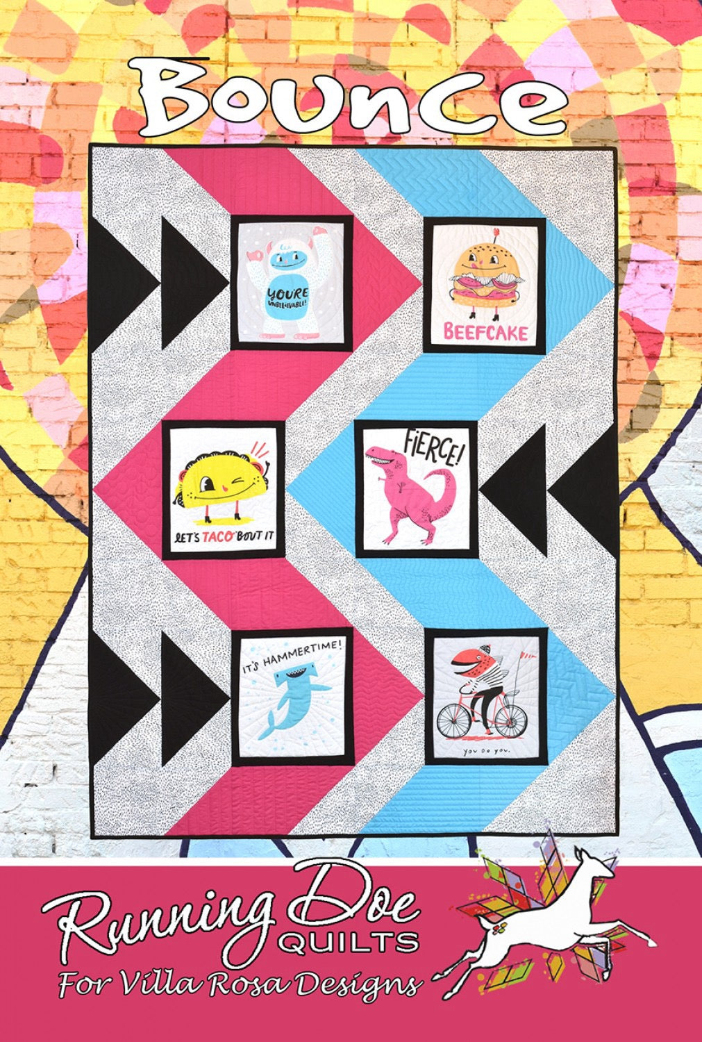Bounce - Quilt Pattern - Villa Rosa Designs