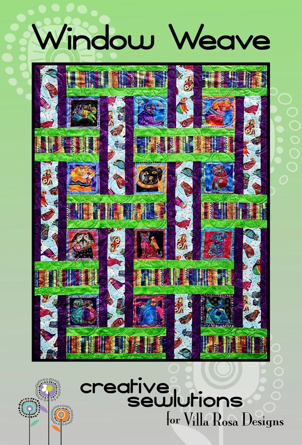 Window Weave - Quilt Pattern - Villa Rosa Designs
