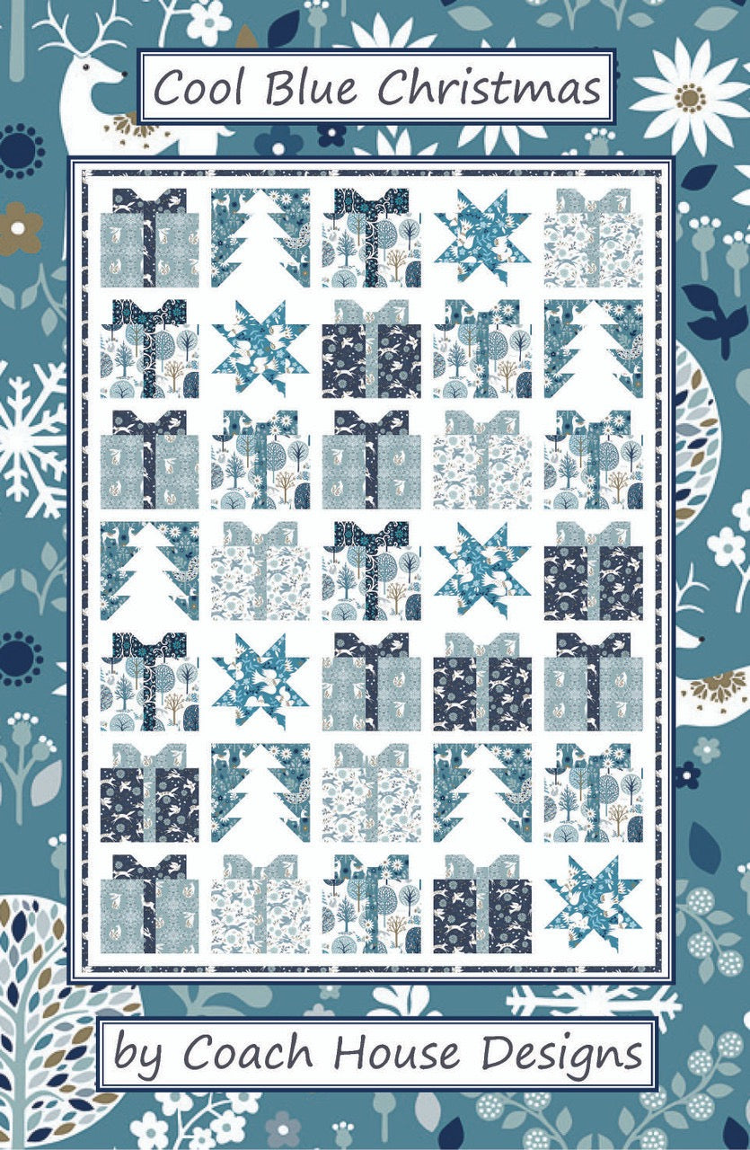 Cool Blue - Quilt Pattern - Coach House Designs