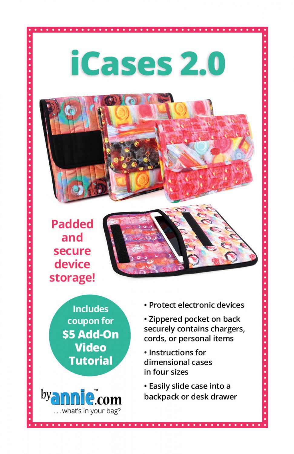 iCases 2.0 - Bag Pattern - By Annie