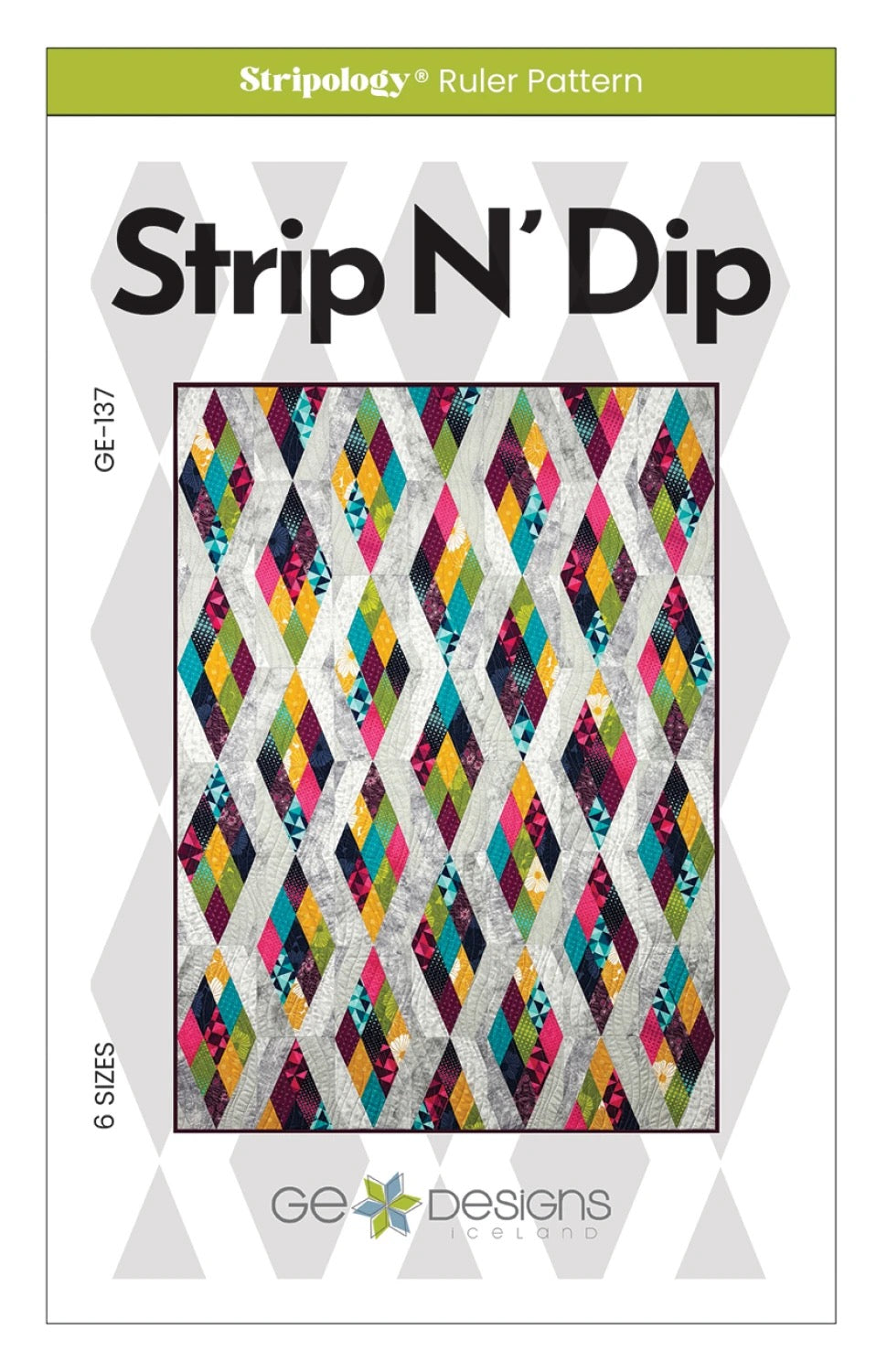 Strip N' Dip - Quilt Pattern - GE Designs
