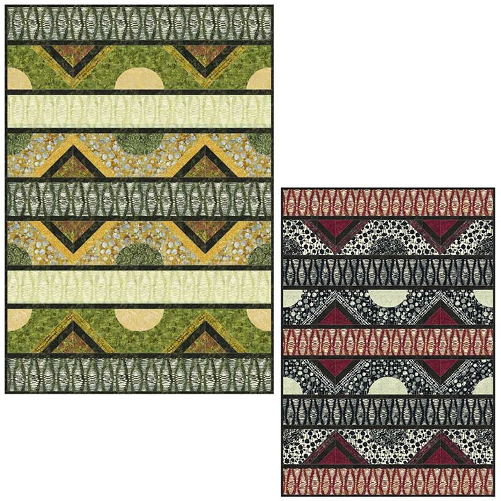 On The Rocks - PTNB0575 - Banyan Batiks - Quilt Pattern - Northcott