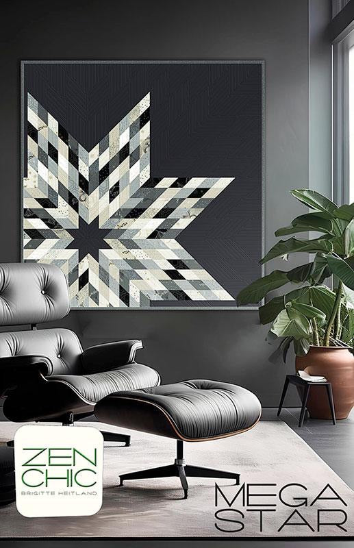 Mega Star - Quilt Pattern - Zen Chic