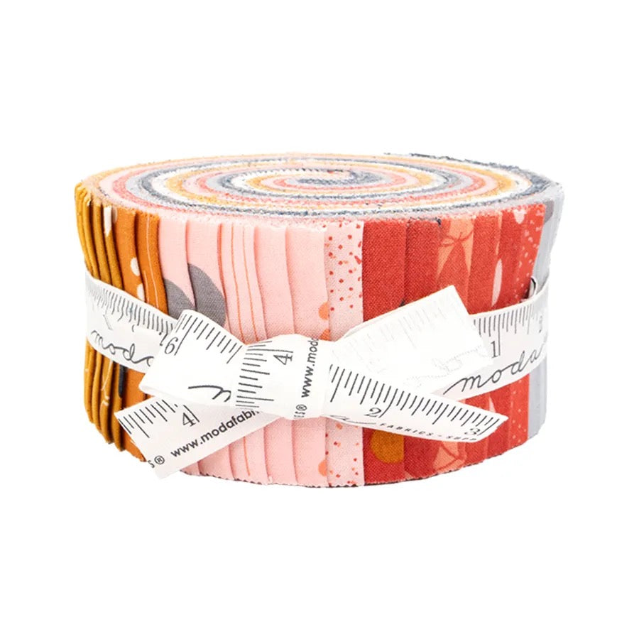 Simply Cozy - Jelly Roll - 2 1/2" Strips - 40 Pieces - Moda