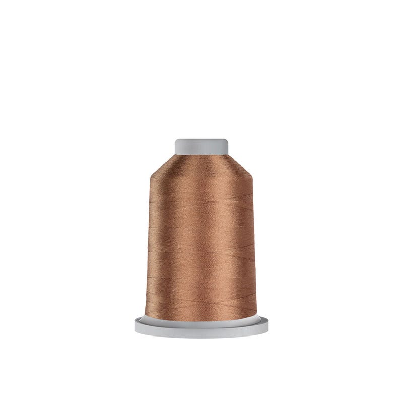 Glide 40 wt. polyester thread in Acorn (#24485), 1000m spool by Fil-Tec