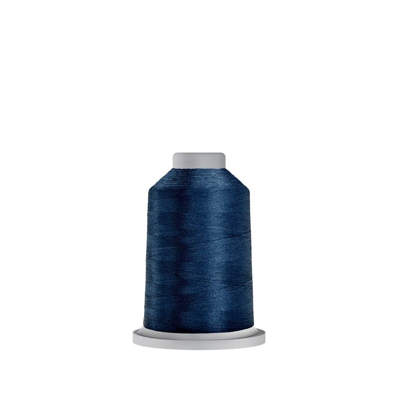 Glide 40 wt. polyester thread in Admiral (#30654), 1000m spool by Fil-Tec