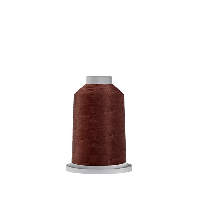 Glide 40 wt. polyester thread in Auburn (#27523), 1000m spool by Fil-Tec