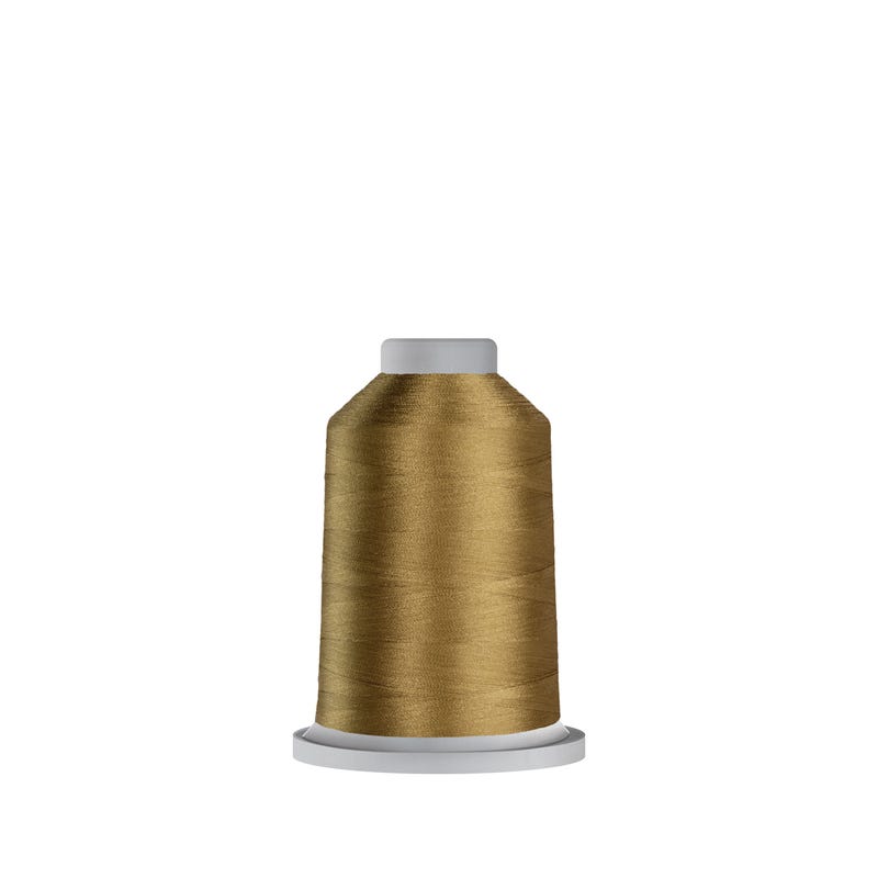 Glide 40 wt. polyester thread in Bagby Green (#60451), 1000m spool by Fil-Tec