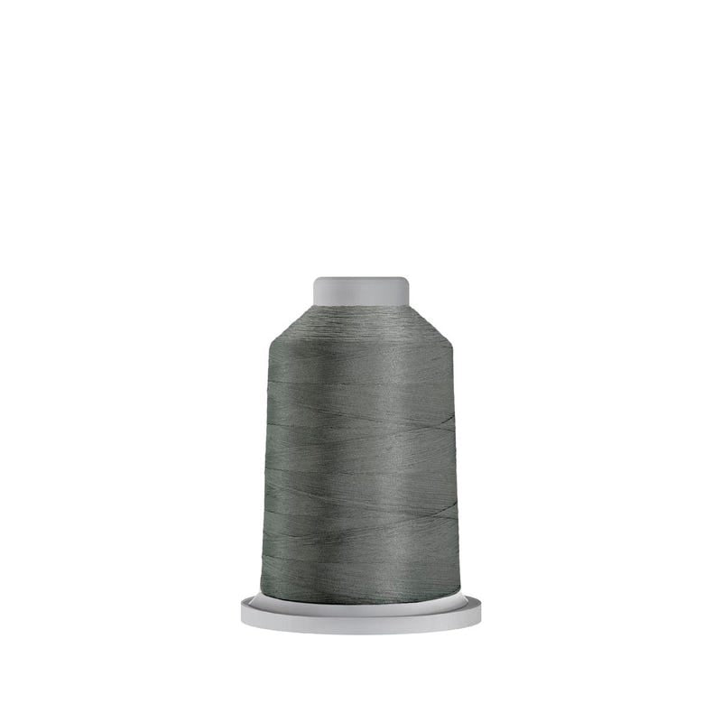 Glide 40 wt. polyester thread in Battleship (#10430), 1000m spool by Fil-Tec