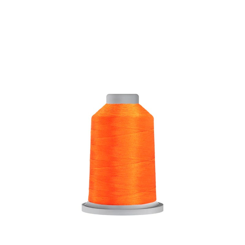Glide 40 wt. polyester thread in Blaze (#91505), 1000m spool by Fil-Tec
