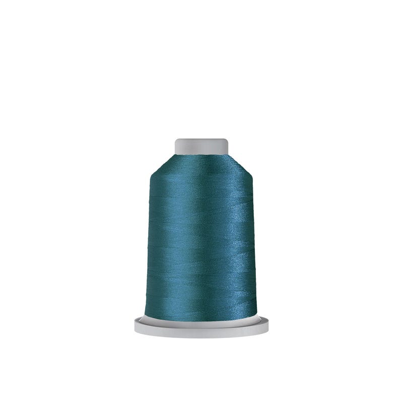 Glide 40 wt. polyester thread in Blue Bird (#30712), 1000m spool by Fil-Tec
