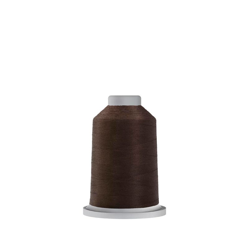 Glide 40 wt. polyester thread in Brownie (#27596), 1000m spool by Fil-Tec