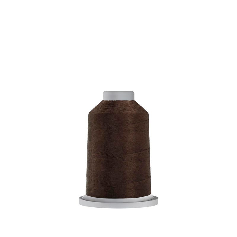 Glide 40 wt. polyester thread in Brunette (#24625), 1000m spool by Fil-Tec