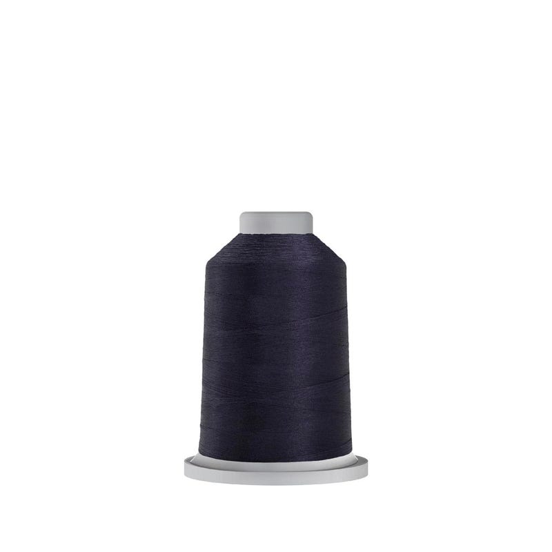 Glide 40 wt. polyester thread in Captain Navy (#30655), 1000m spool by Fil-Tec