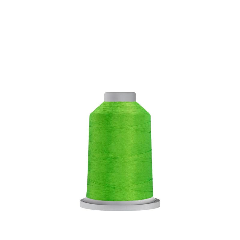 Glide 40 wt. polyester thread in Chartreuse (#60802), 1000m spool by Fil-Tec