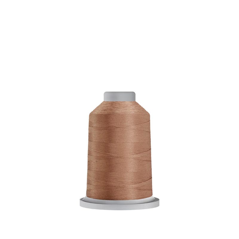 Glide 40 wt. polyester thread in Chestnut (#27521), 1000m spool by Fil-Tec