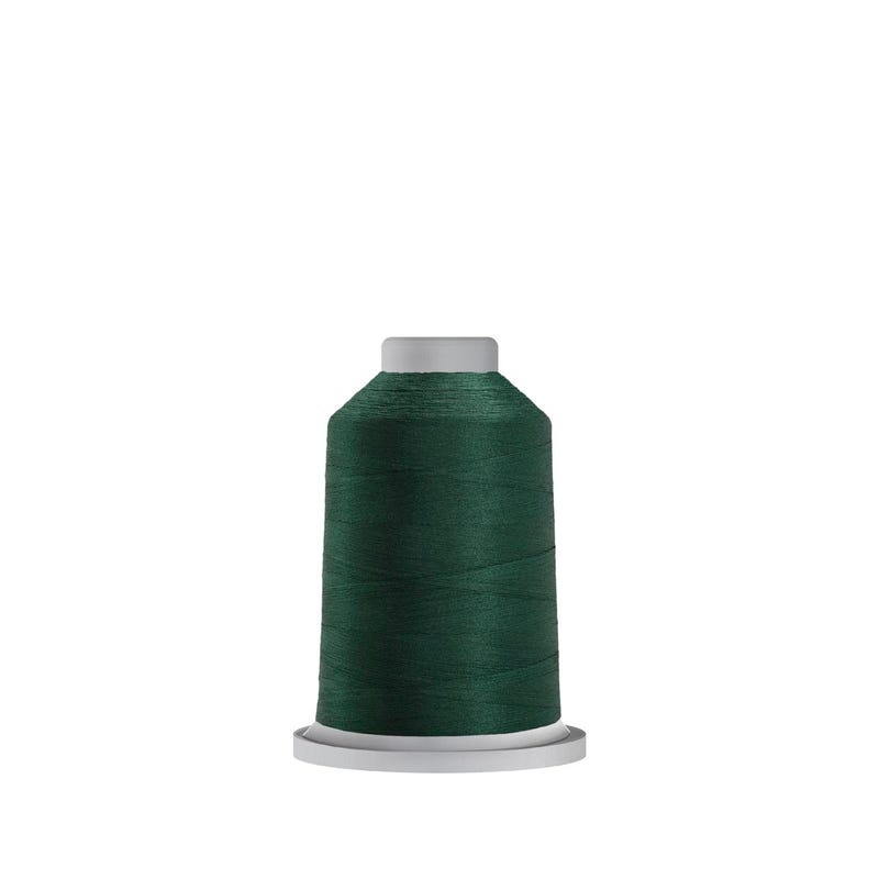 Glide 40 wt. polyester thread in Christmas Pine (#60343), 1000m spool by Fil-Tec