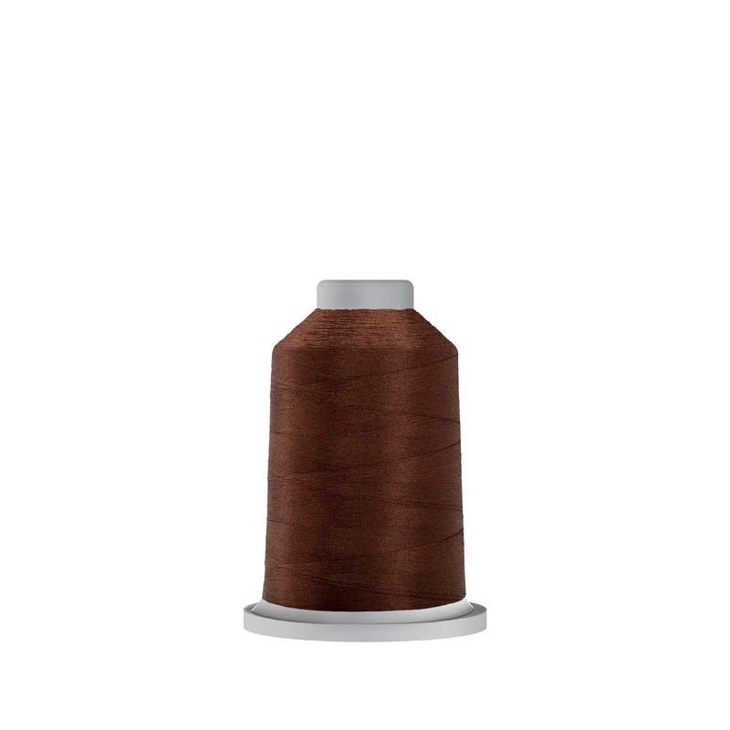 Glide 40 wt. polyester thread in Cocoa (#24705), 1000m spool by Fil-Tec