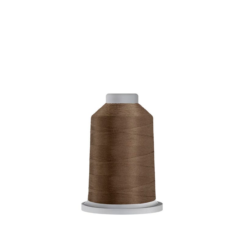 Glide 40 wt. polyester thread in Coffee (#27504), 1000m spool by Fil-Tec