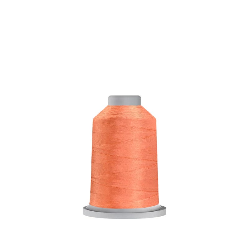 Glide 40 wt. polyester thread in Coral (#51625), 1000m spool by Fil-Tec