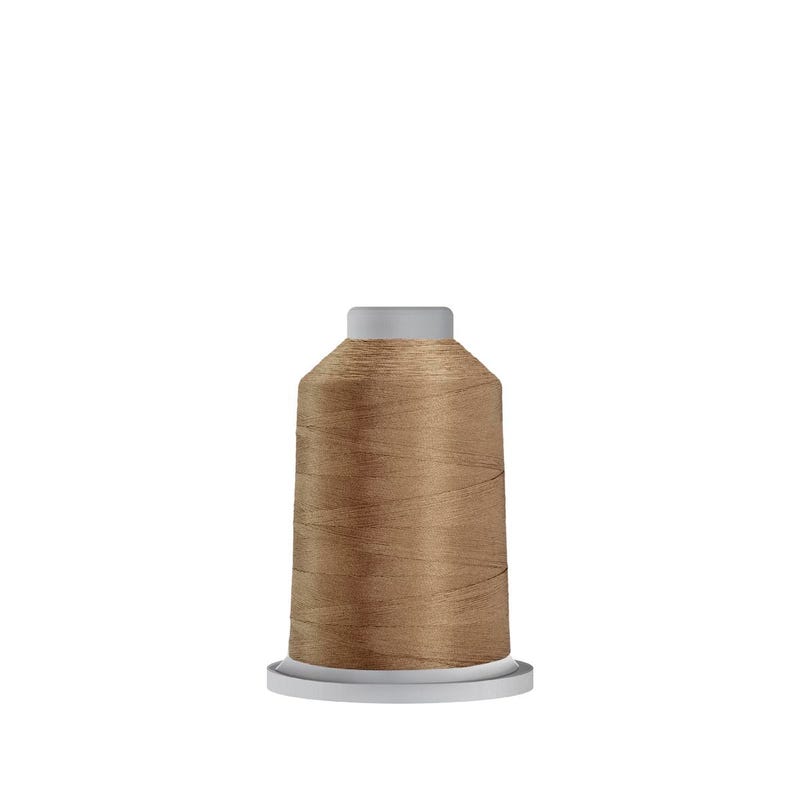 Glide 40 wt. polyester thread in Cork (#24675), 1000m spool by Fil-Tec