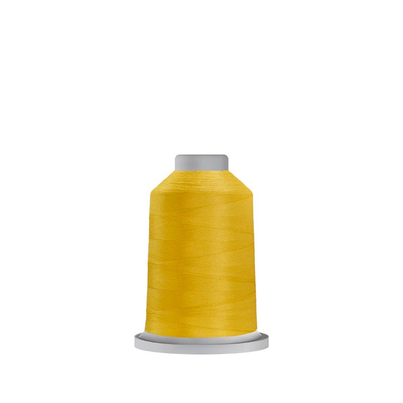 Glide 40 wt. polyester thread in Daisy (#80114), 1000m spool by Fil-Tec